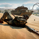 A soldier in Battlefield 2042 begs for his life after failing to destroy a tank with an M5.